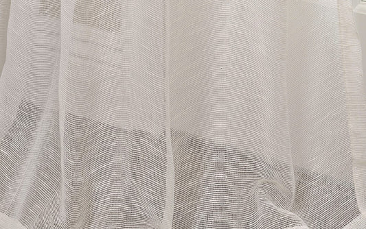 3068a offwhite sheer linen