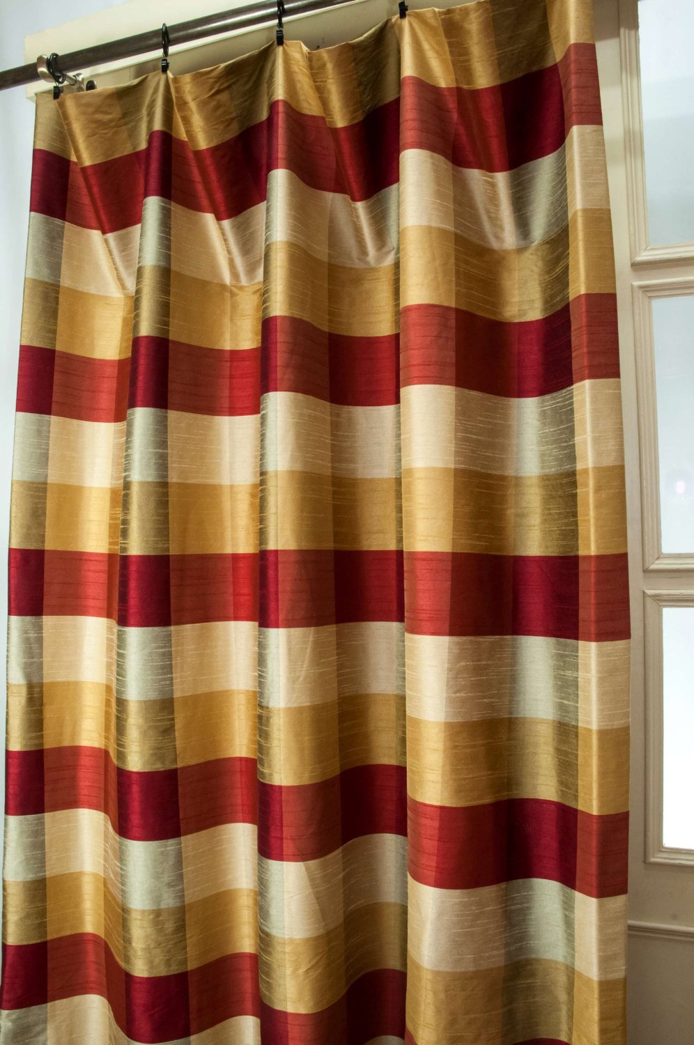 32006 Silk Dupioni Drapes (Pair)