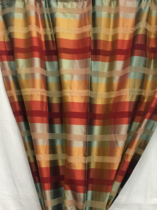 32038 Silk Dupioni Drapes (Pair)