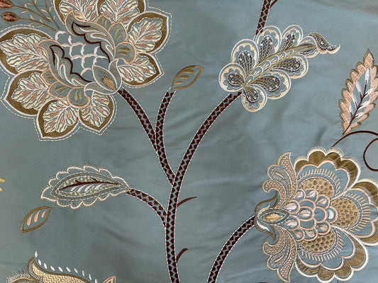 Faux Silk Embroidery E9201