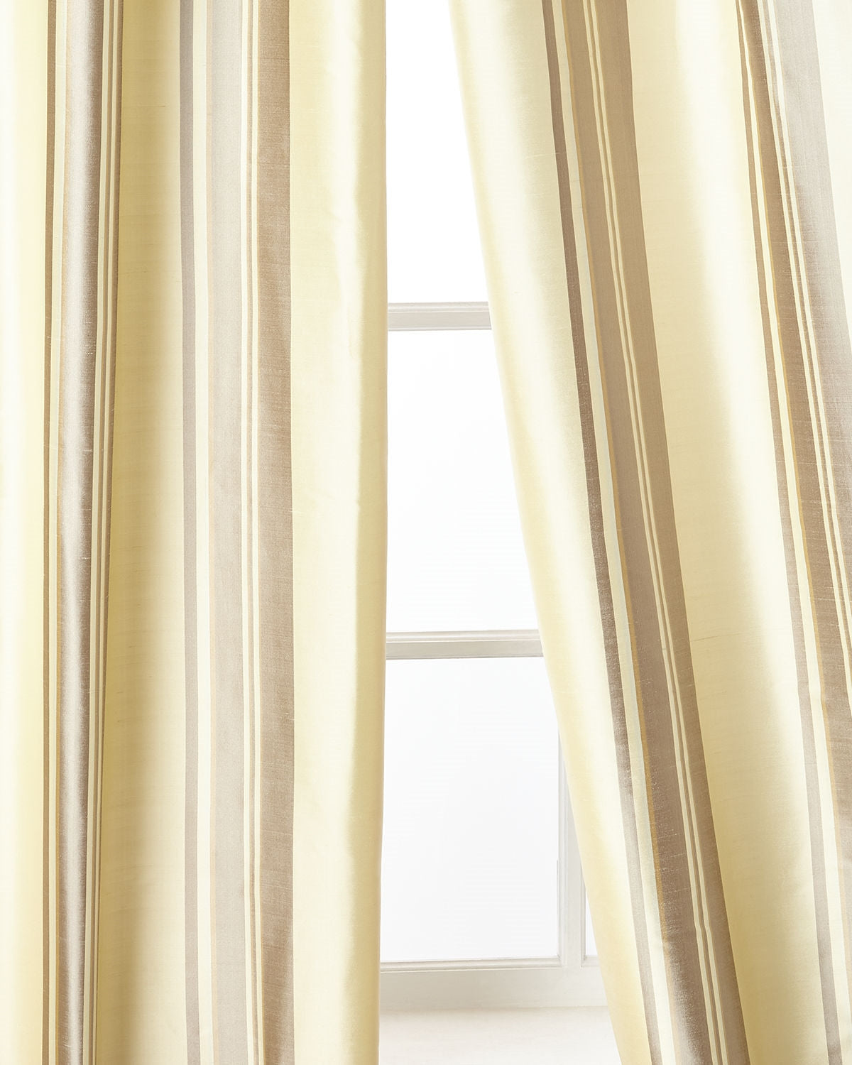 Ferris Silk Taffeta Drapes (Pair)