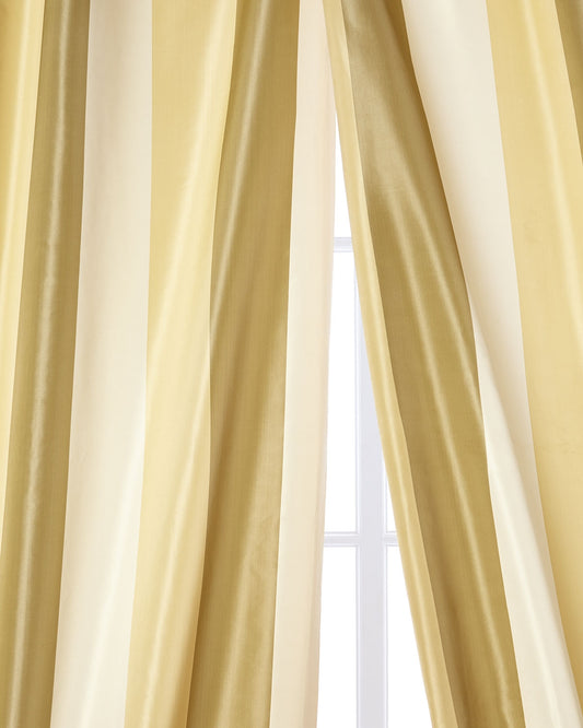 Juniper Faux Silk Taffeta Drapes (Pair)