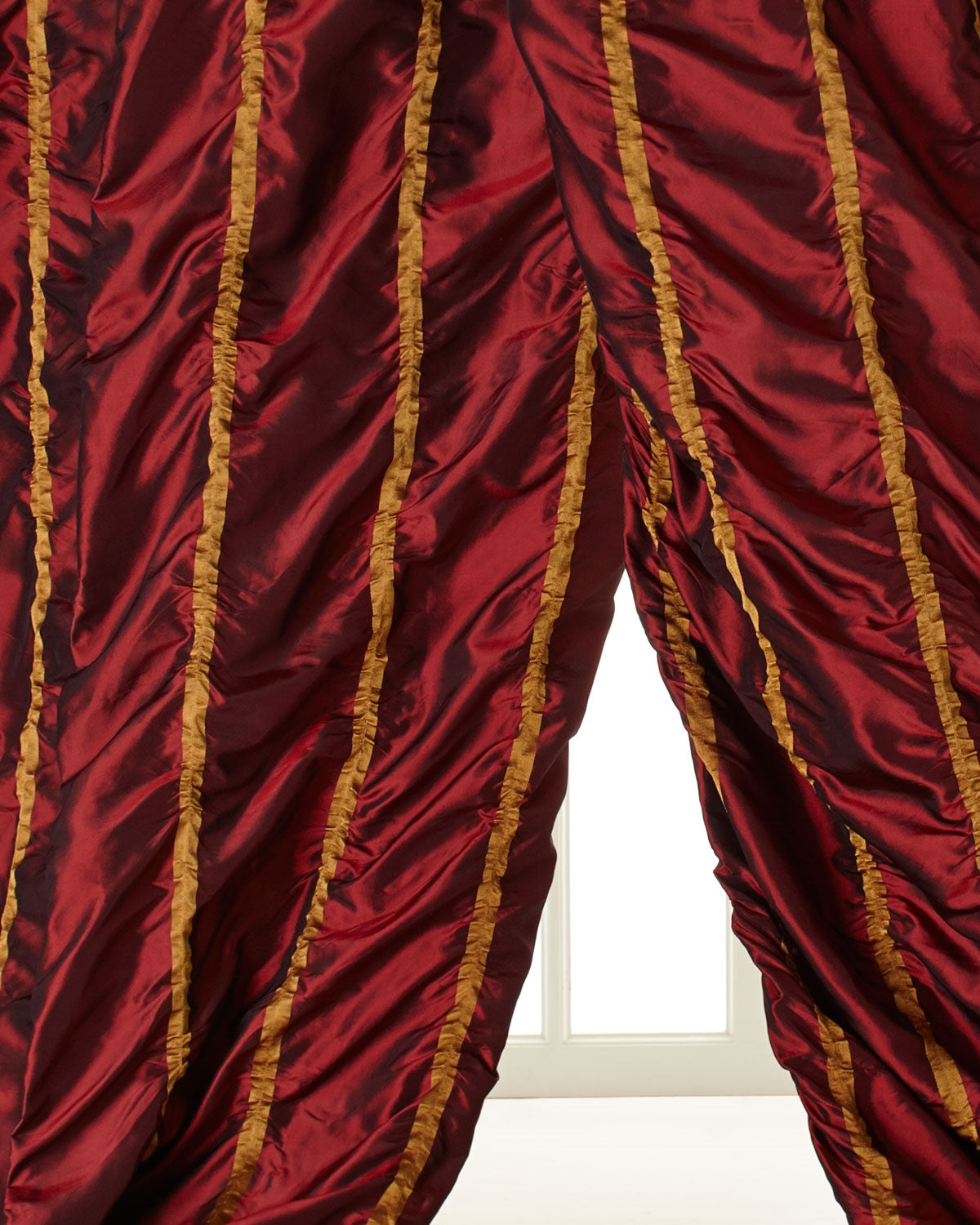 Kelly Silk Satin/Taffeta Drapes (Pair)