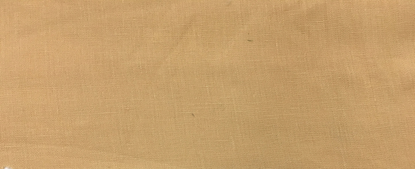 100% Linen Color Gold