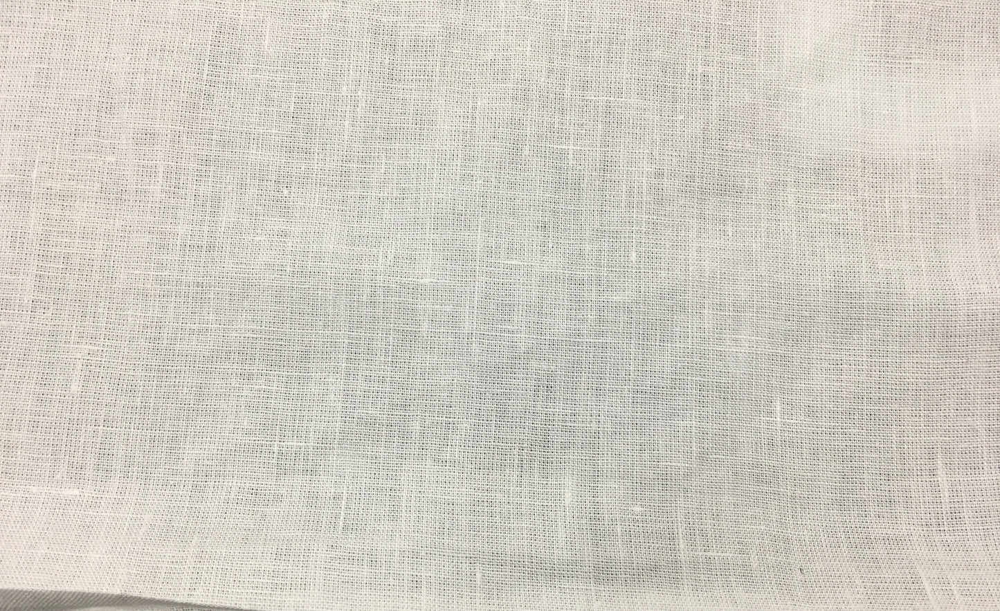 100% Linen Color White