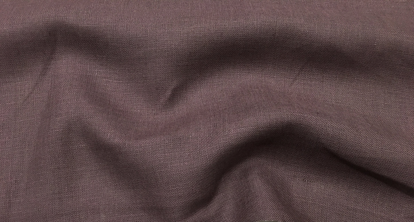 100% Linen Color Lavender