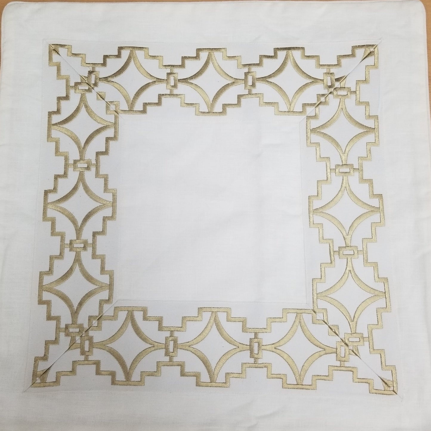 Perigold Gold on Cream Linen