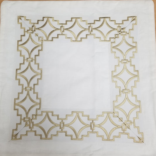 Perigold Gold on Cream Linen