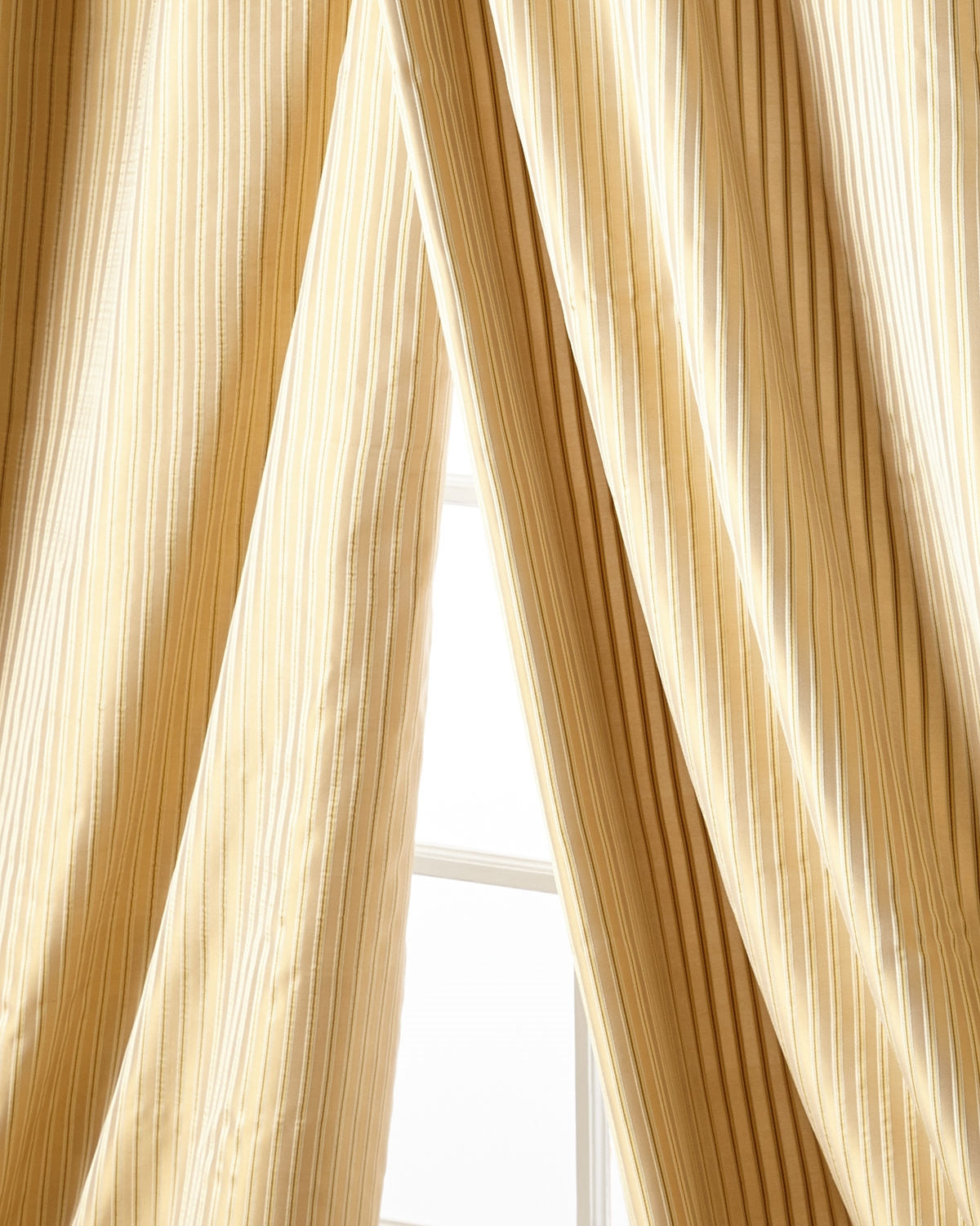 Silenzio Silk Satin/Taffeta Drapes (Pair)