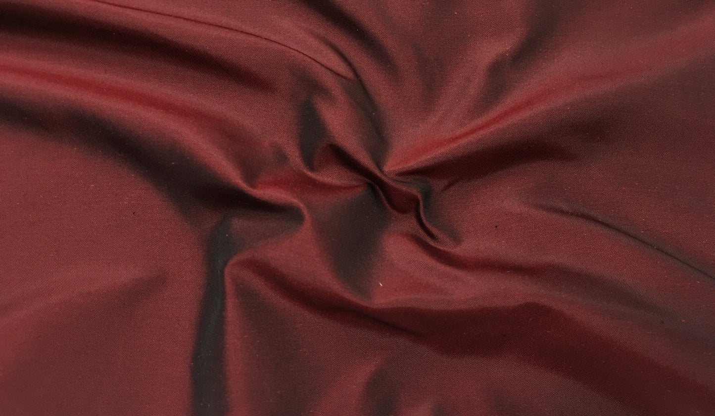 silk taffeta wine t132