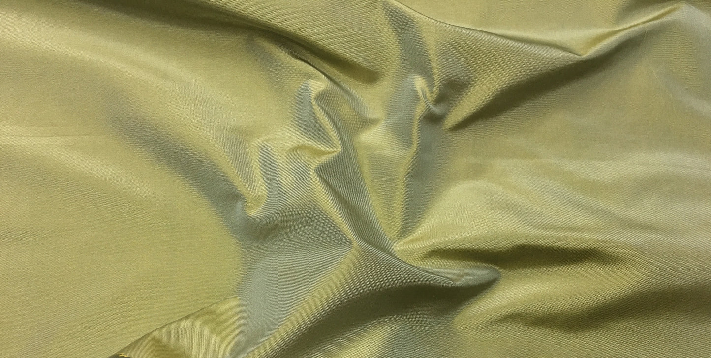 silk taffeta mustard t135