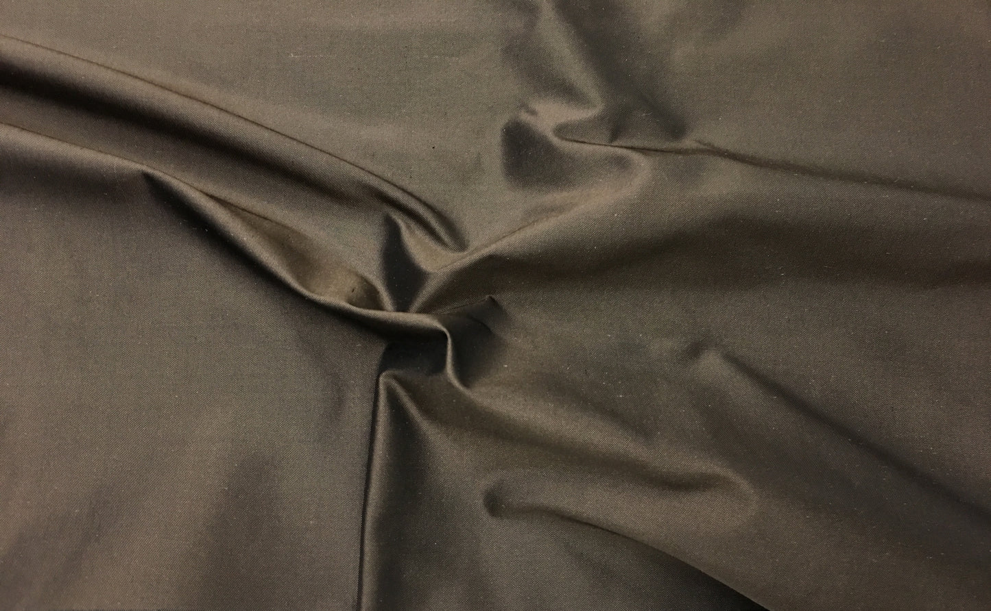 silk taffeta brown t139