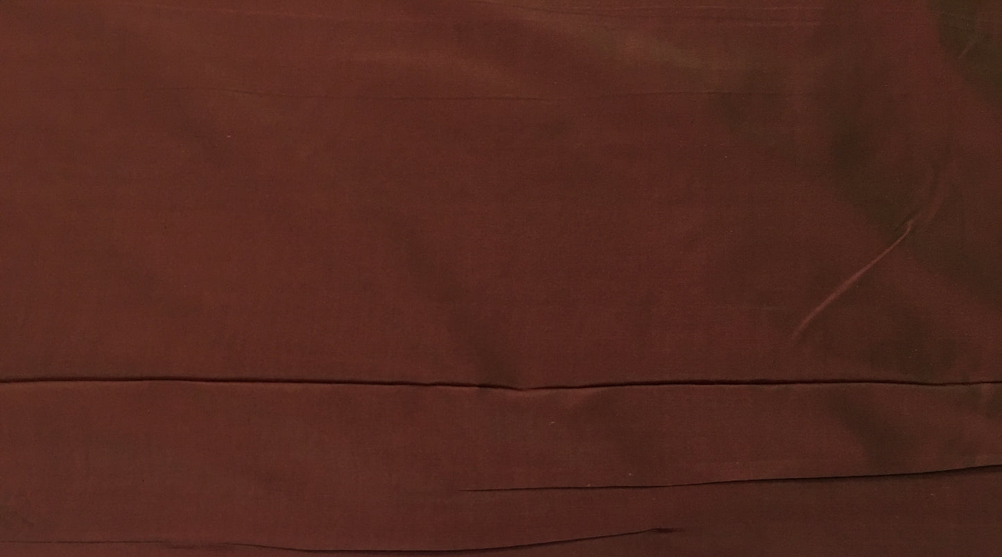 silk taffeta deep red t153