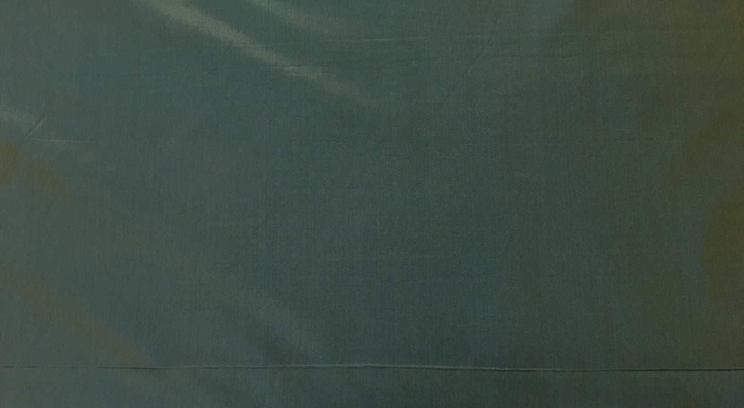 silk taffeta bluegreen t154