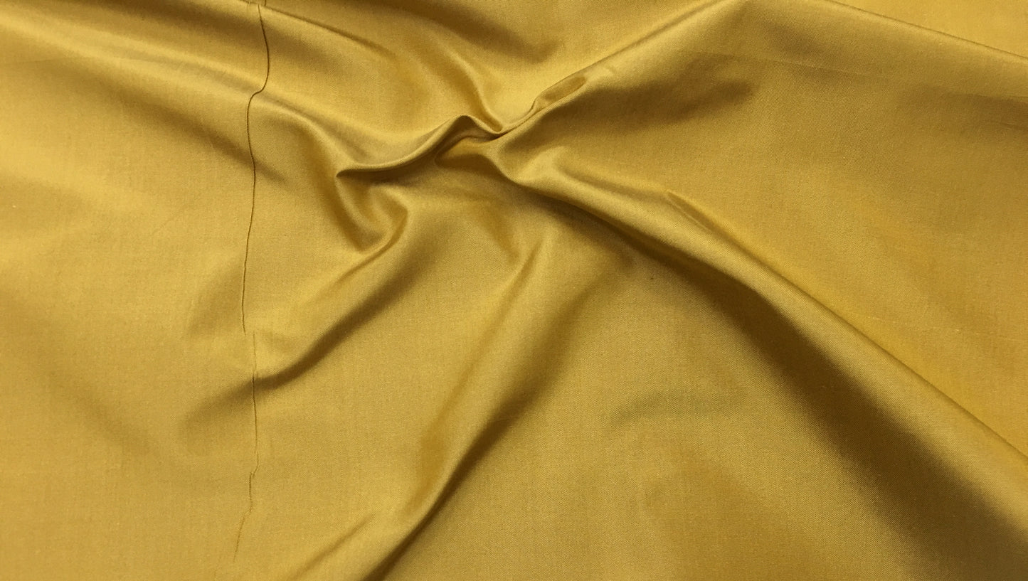 silk taffeta real gold t179