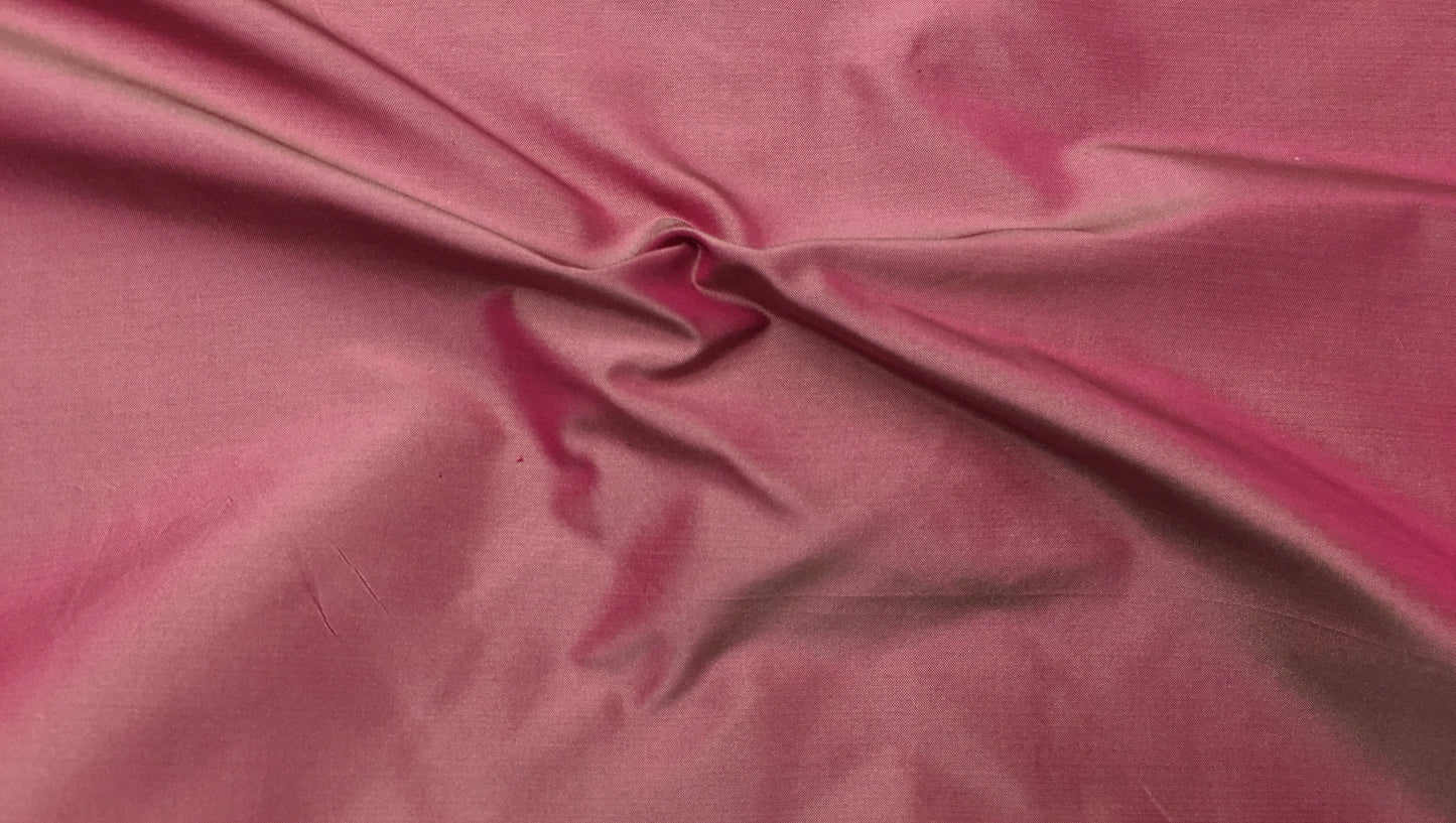 silk taffeta dusty rose t181