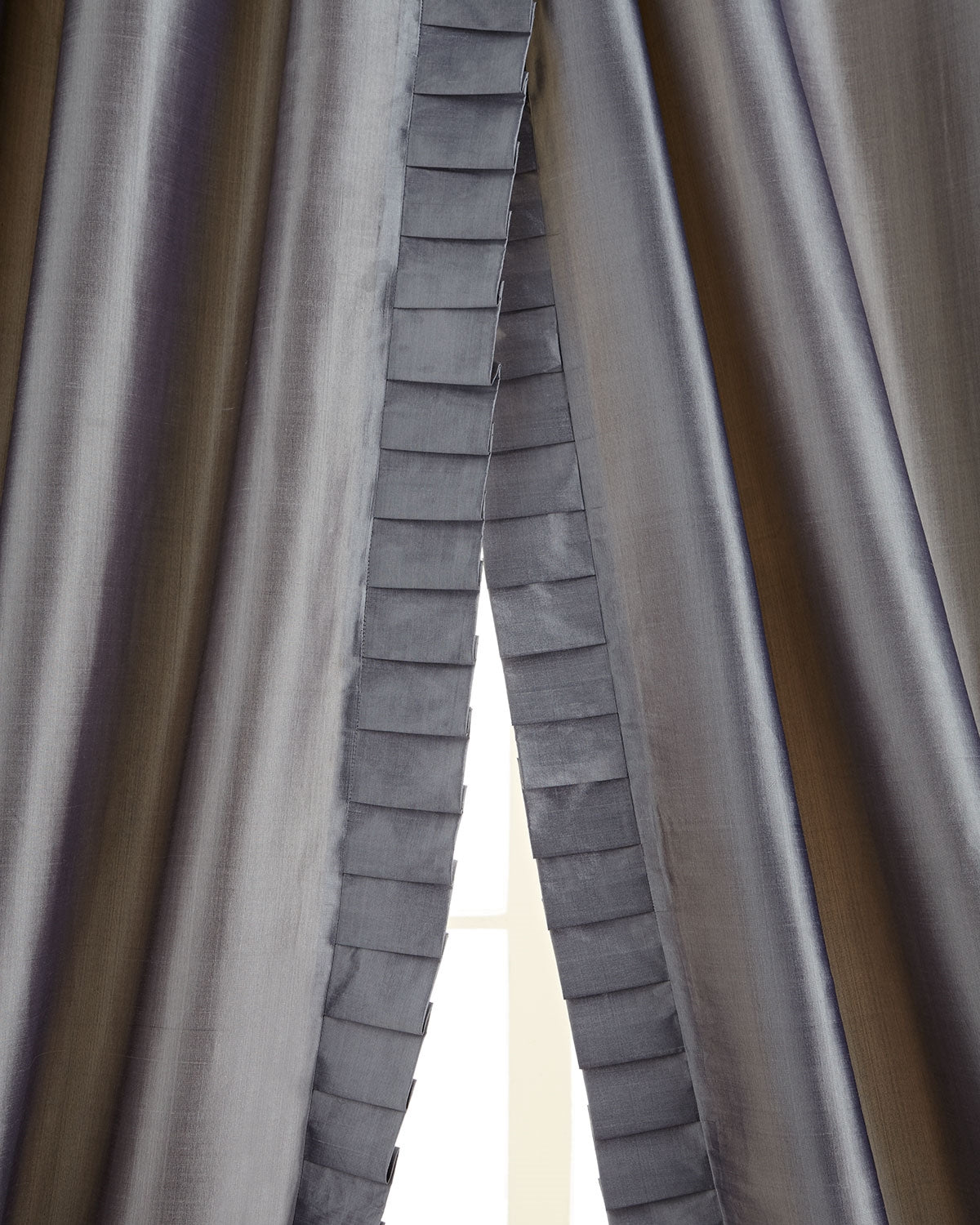 Simone Silk Taffeta Drapes (Pair)