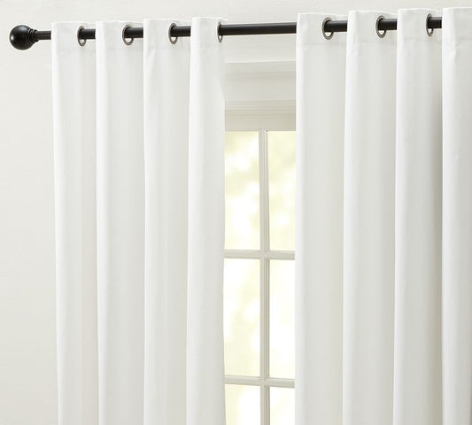 Grommeted 100% Linen Lined Drapes (Pair)